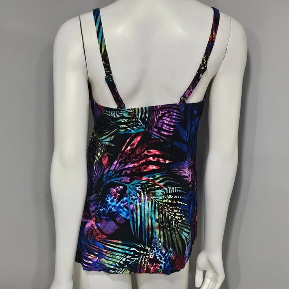 Miraclesuit Tropical Marina Tankini Swim Top - Picture 4 of 9